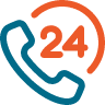 24/7 Customer Support icon